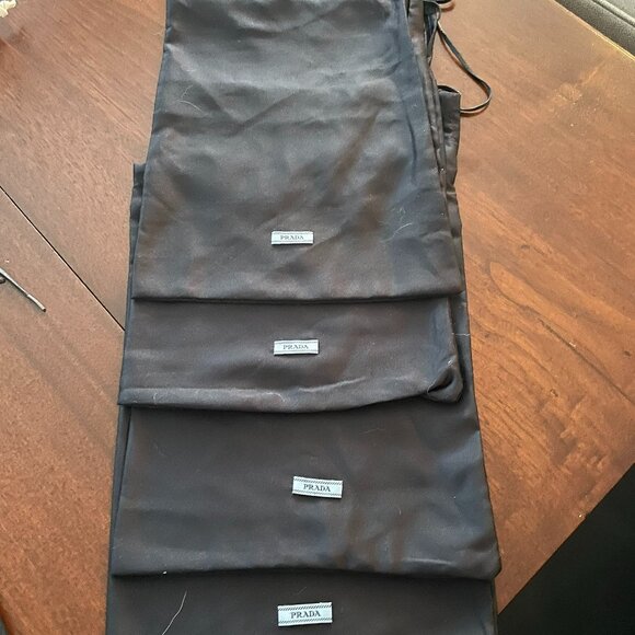 Prada Dust Bags Pairs - Picture 1 of 2